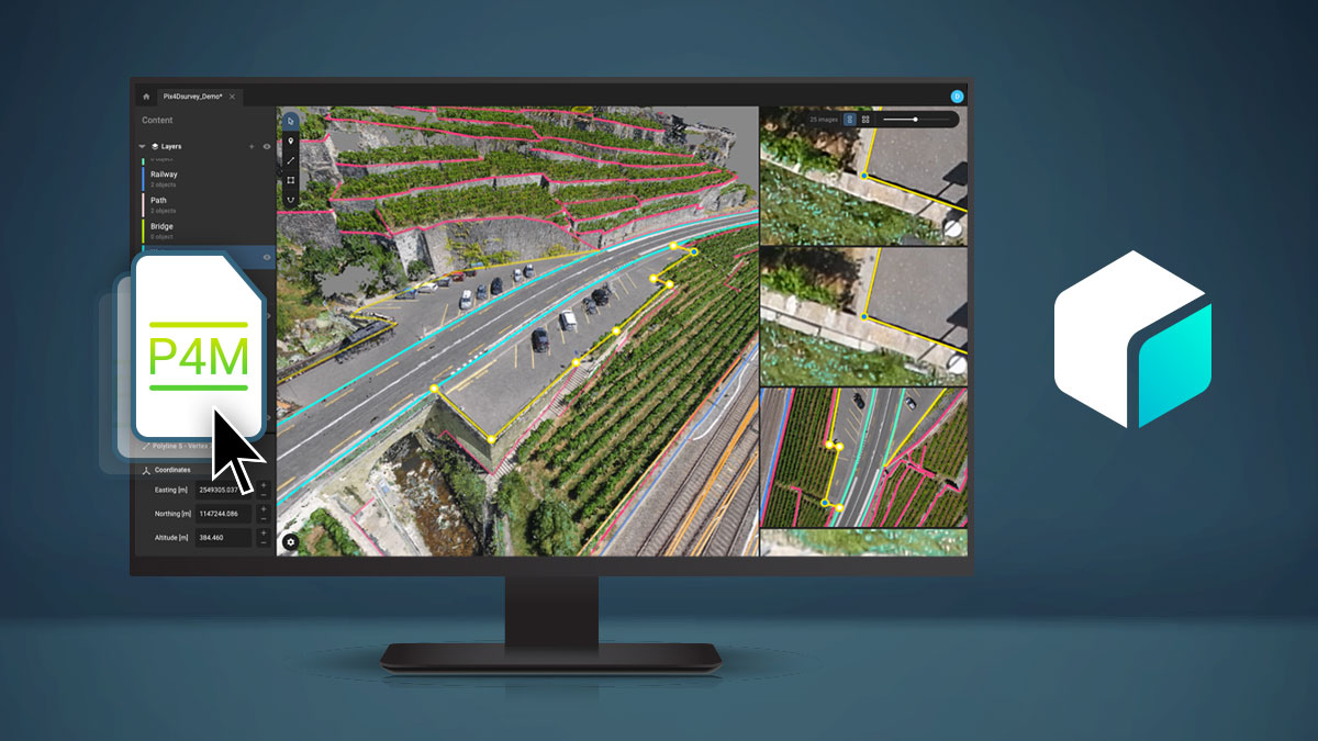 Pix4Dsurvey interface